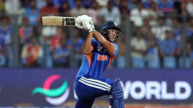 Shivam Dube shines as India sets record in T20 World Cup final
