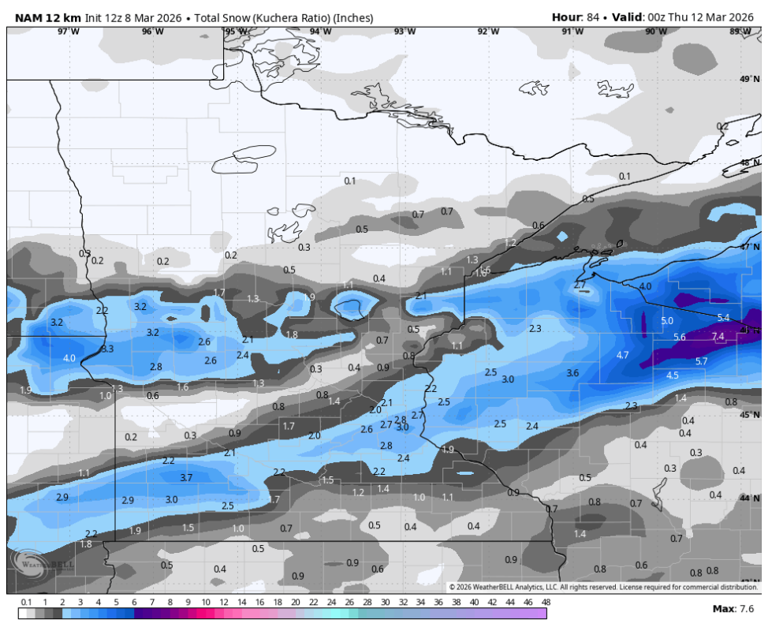 Multiple storm systems 'warrant close monitoring' in Minnesota this week