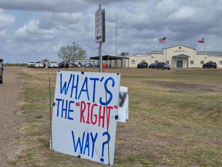Dozens gather outside of detention center in support of McHi student ...