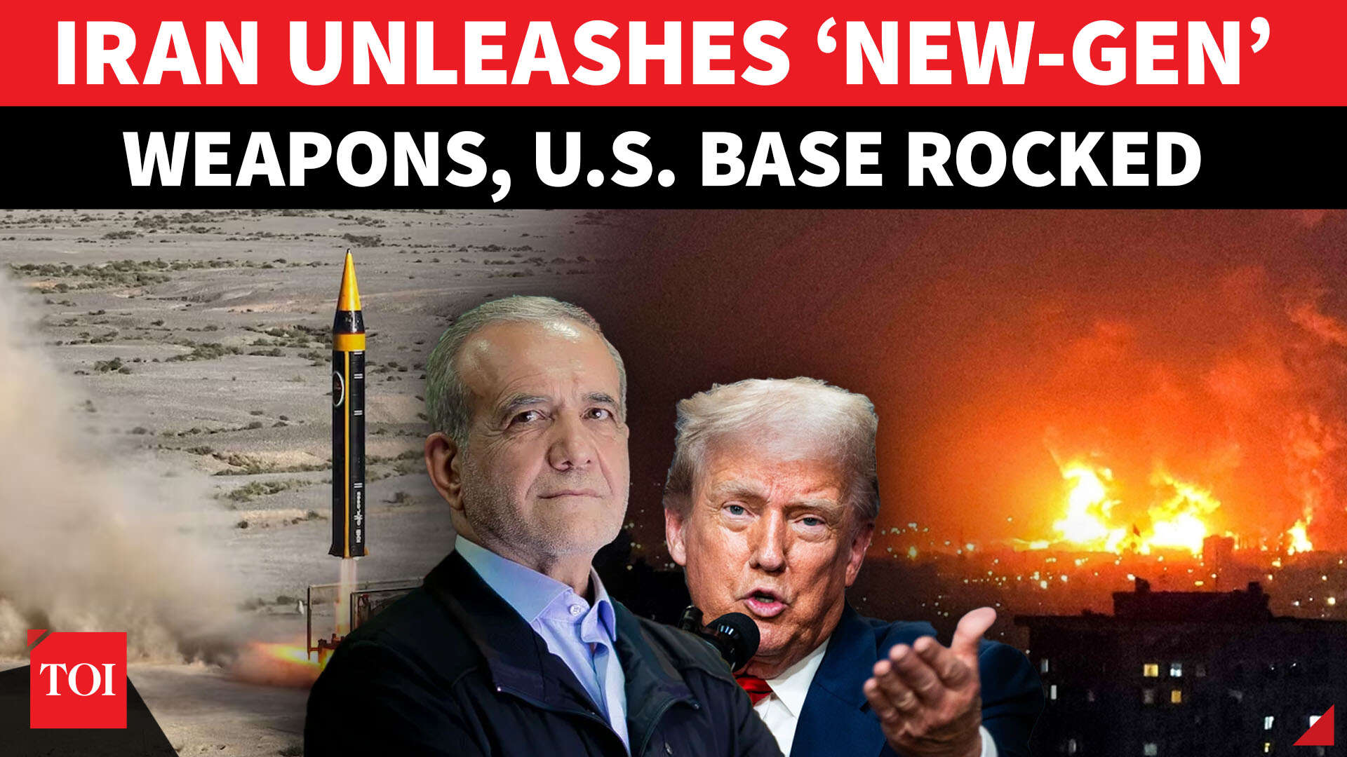 Iran unleashes missiles across Middle East, US bases hit as regional ...