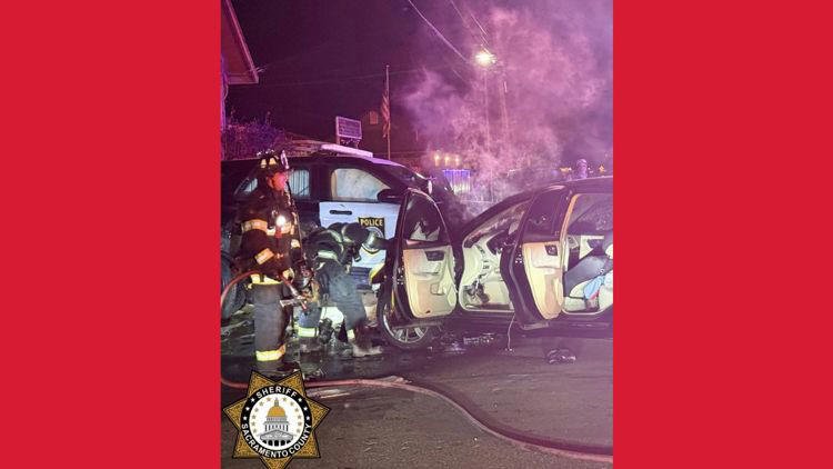 South Sacramento police chase ends in crash with patrol car, suspect ...