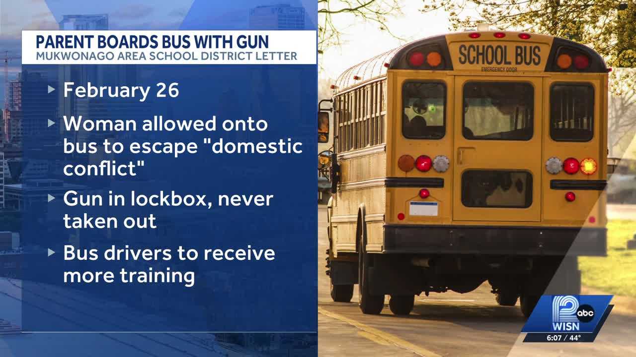 Bus driver allowed mother with gun on board school bus due to 'domestic ...