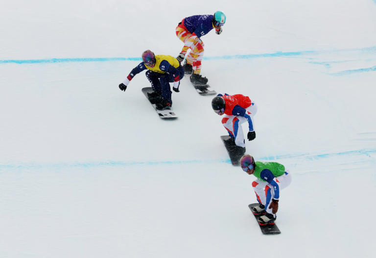Terrifying snowboard crashes at Paralympics in Milan Cortina