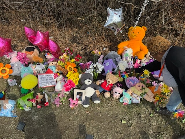 Fathers of 2 girls found buried in suitcases organize balloon release ...