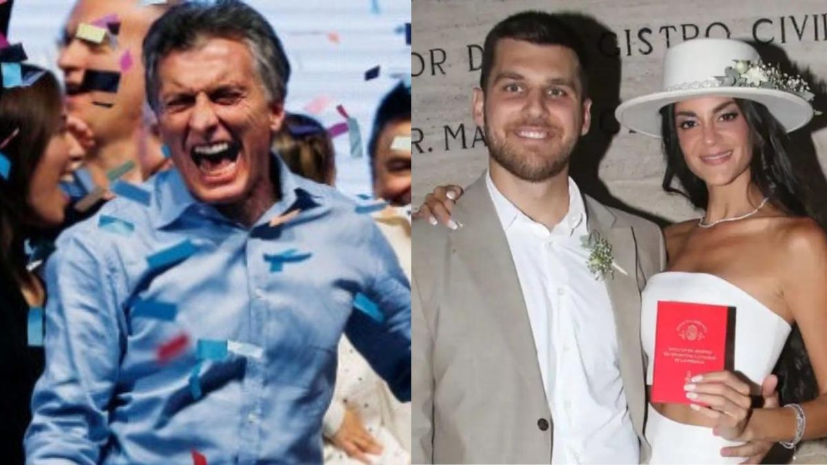 El video del descontrolado baile de Mauricio Macri en la boda de Emily ...