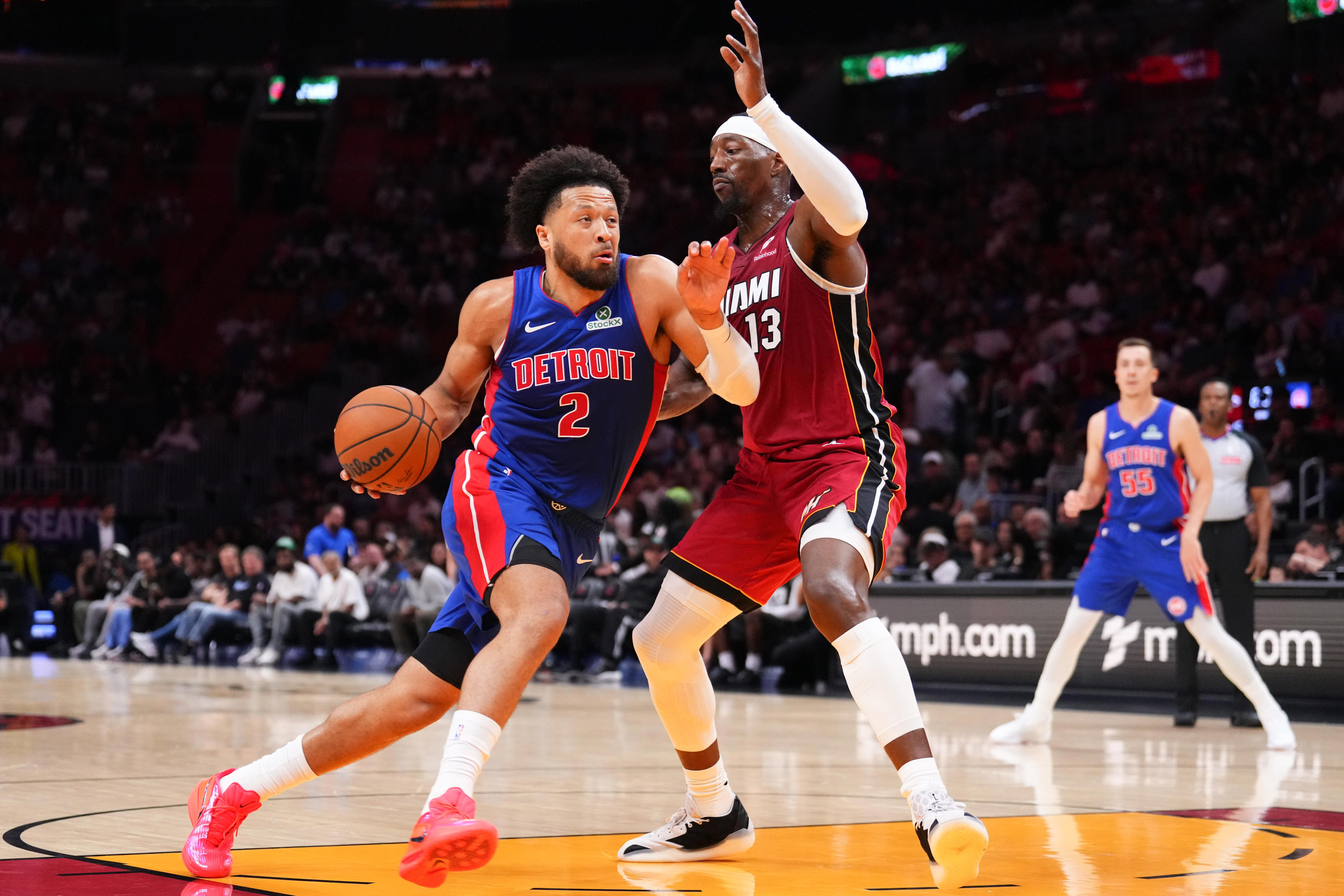 Detroit Pistons torched by Miami Heat for fourth straight loss