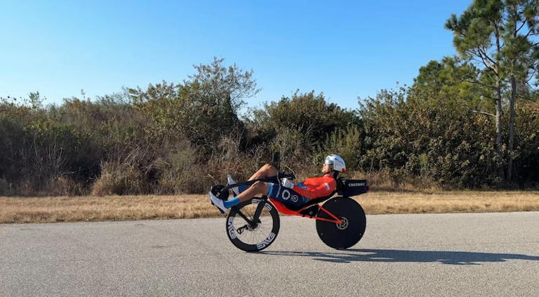 This cyclist rode a record 612 miles in 24 hours — and it left him ...