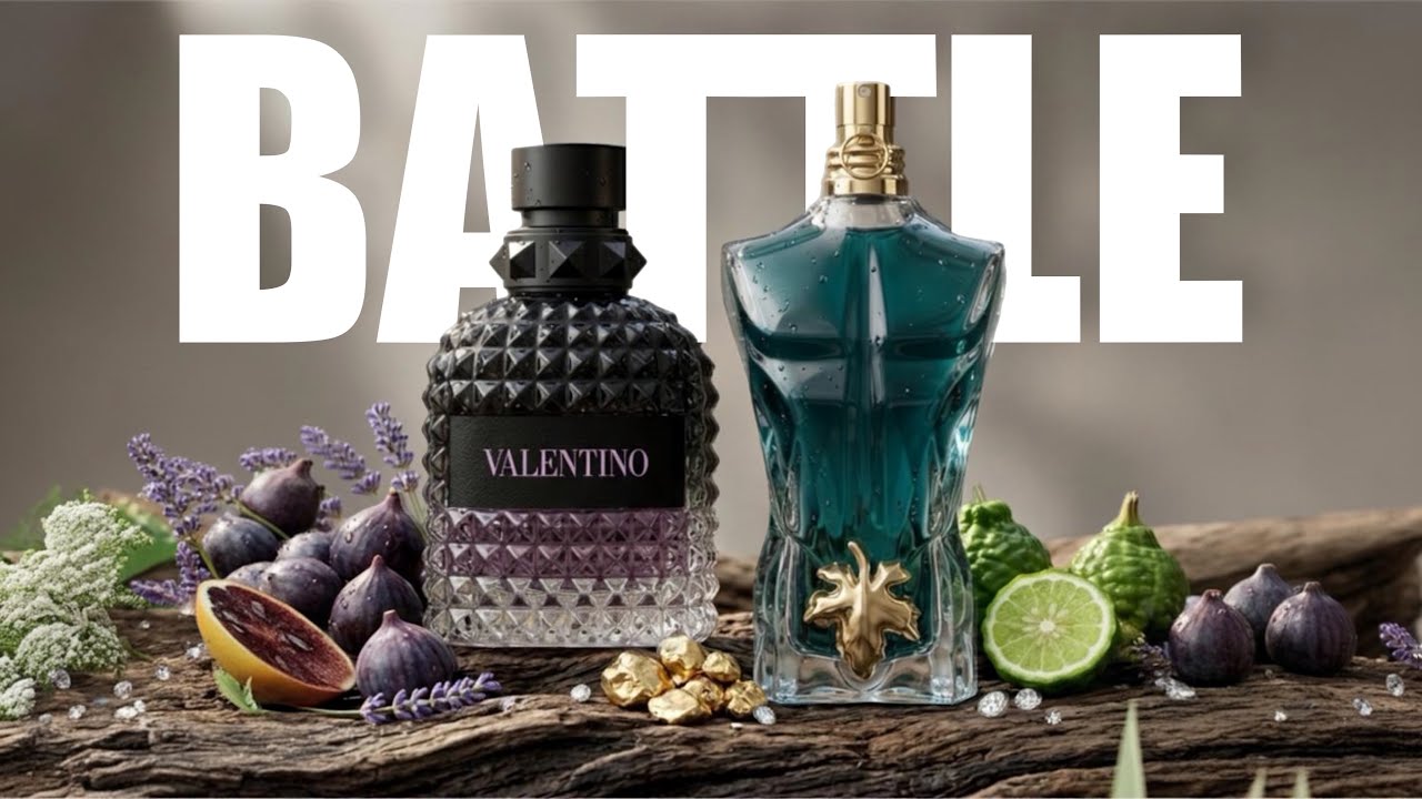 Valentino purple melancholia vs Jean Paul Gaultier Le Beau review