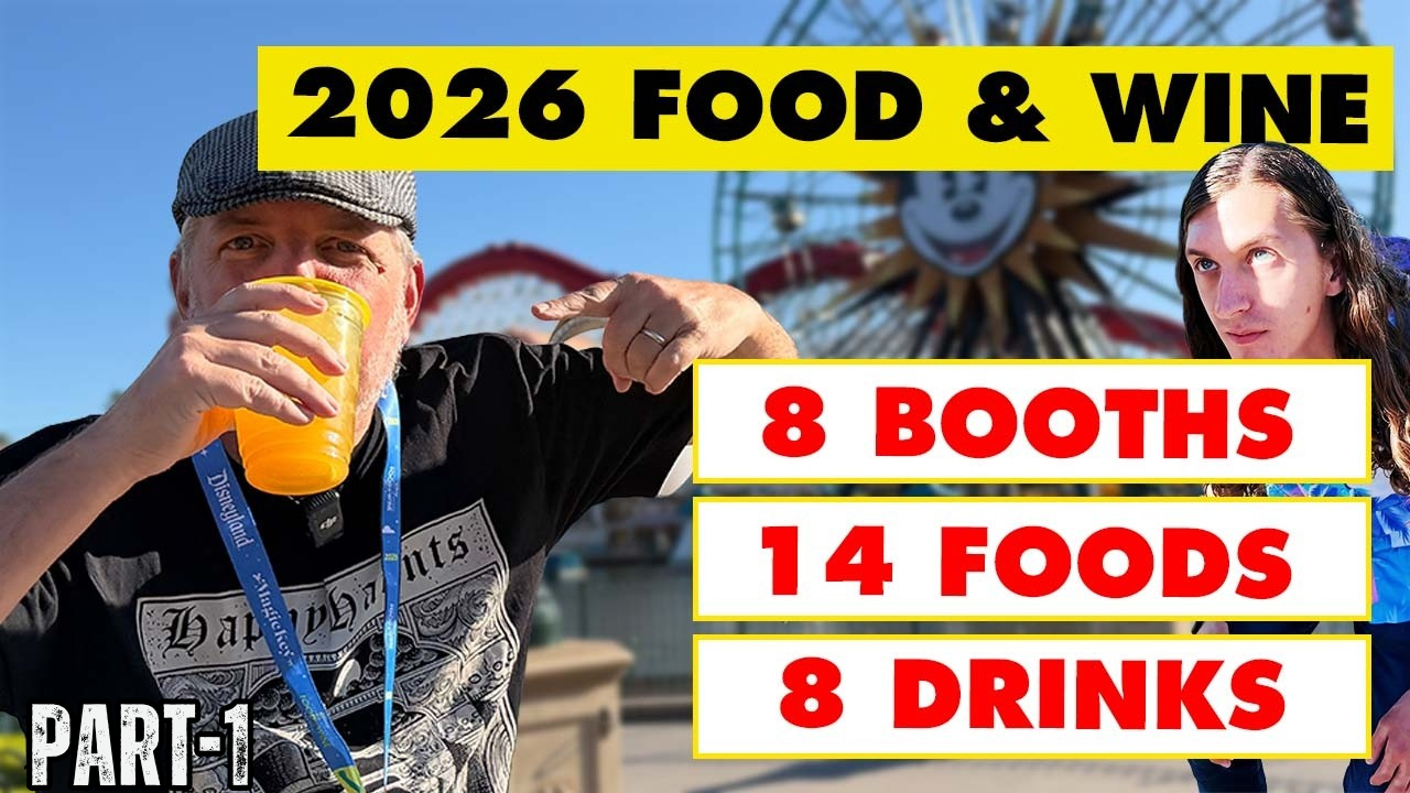 We Eat All The Food And Drinks 2026 Food And Wine Festival Part 1