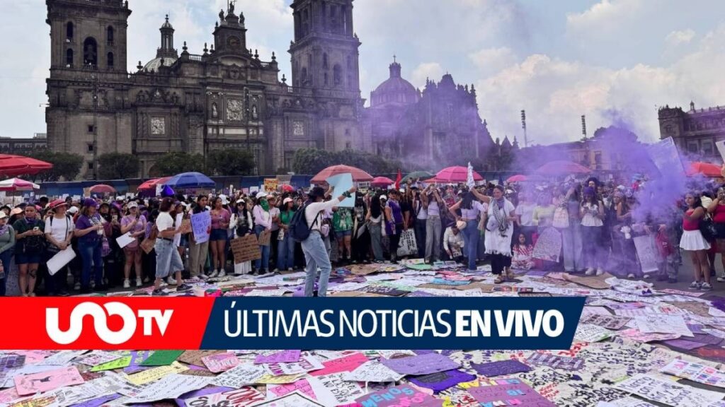Marcha 8M en vivo: más de 120 mil se manifestaron en la capital del ...