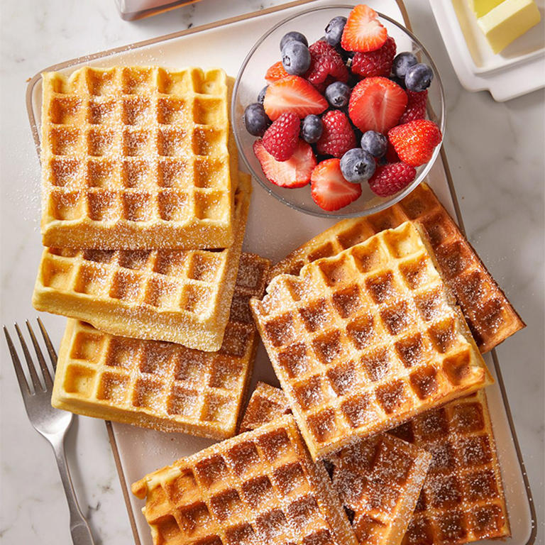 Sourdough waffles
