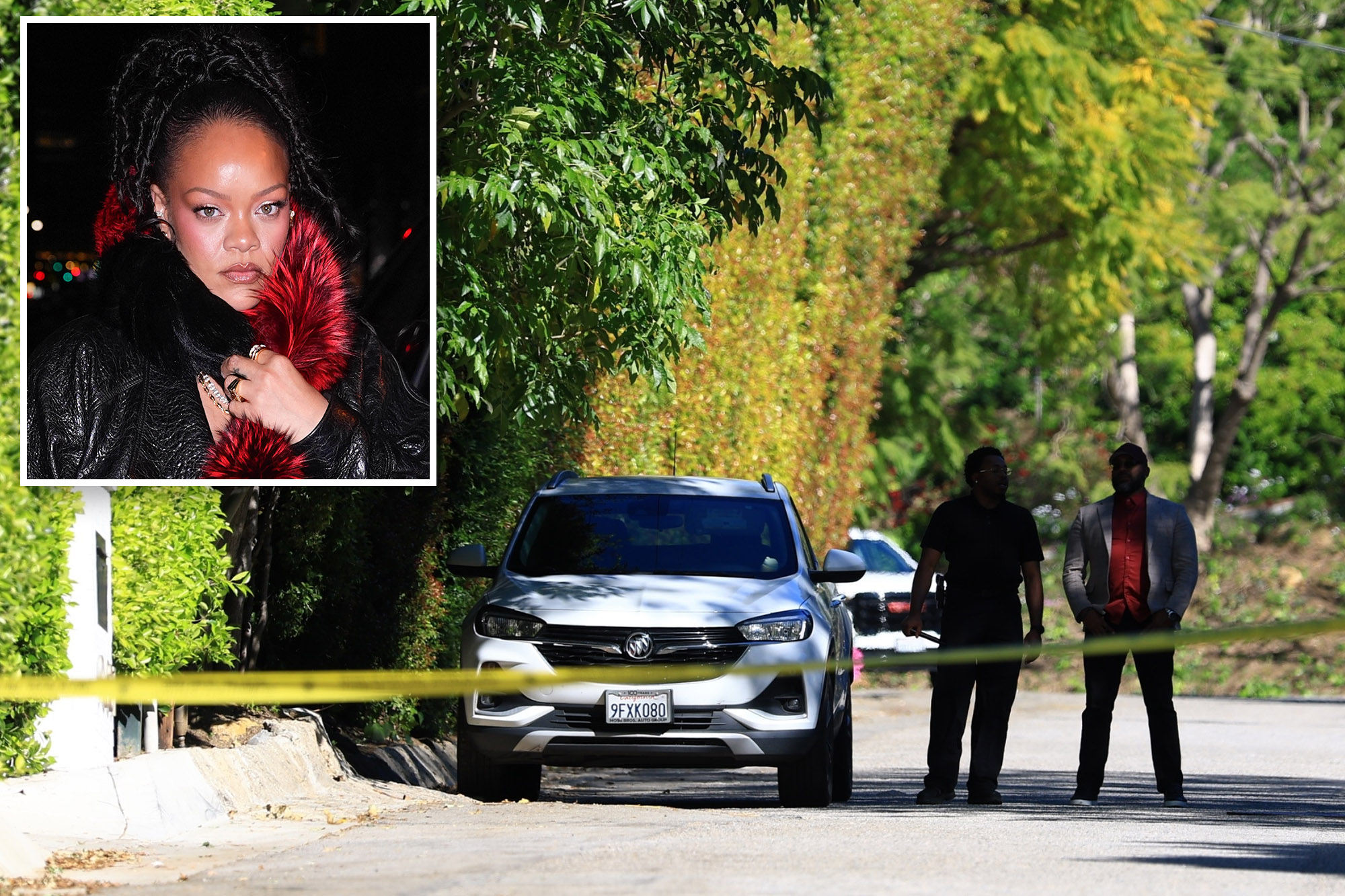 Rihanna’s Beverly Hills mansion is shot at while singer was home, woman, 30, arrested<br><br>