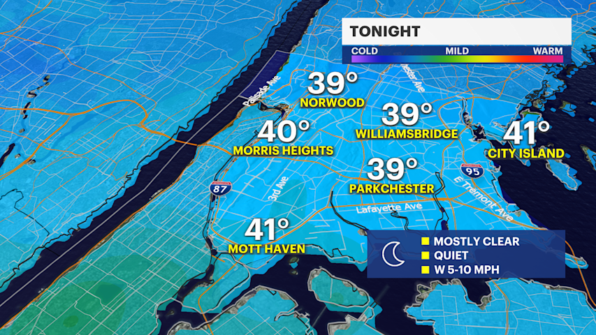 Clearer skies are ahead and temperatures could approach 70 degrees by ...