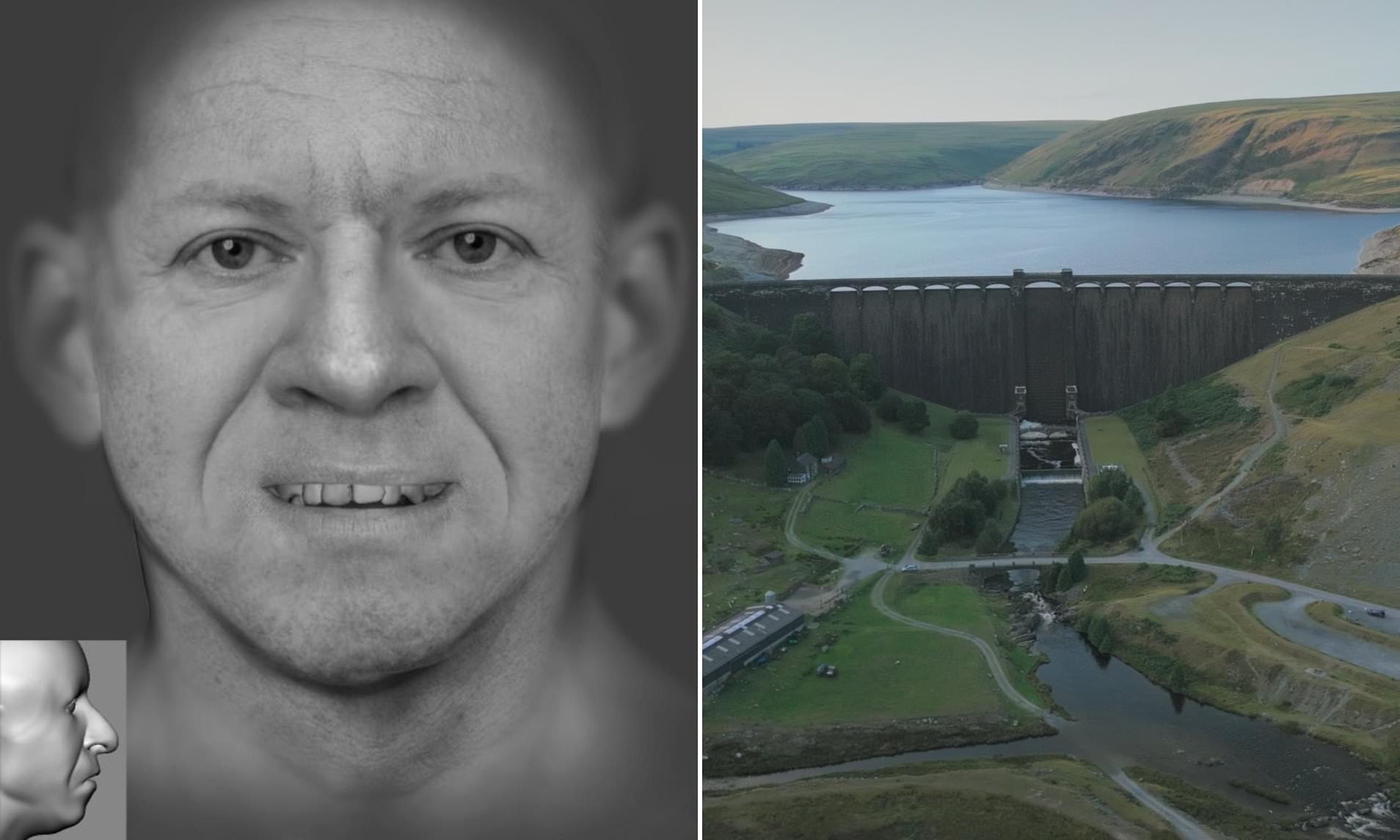 Man found dead in reservoir is given face using same technology that ...