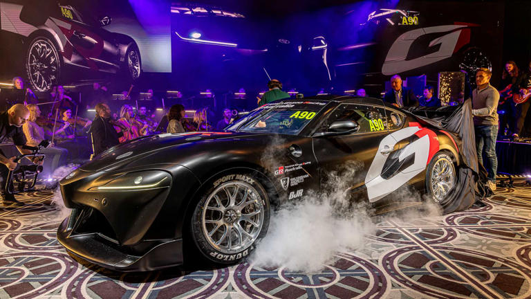 Toyota built a Supra powered by the Lexus LC500's V8, but there's one ...