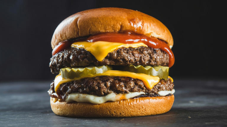 The first double cheeseburger allegedly came from this fast food chain