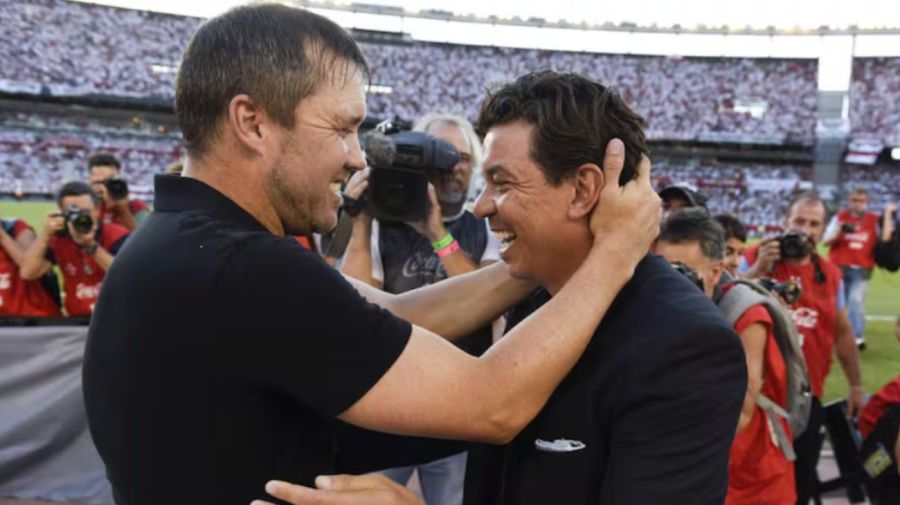 El debut del Chacho Coudet en River: ¿Cómo jugará ante Huracán tras la ...
