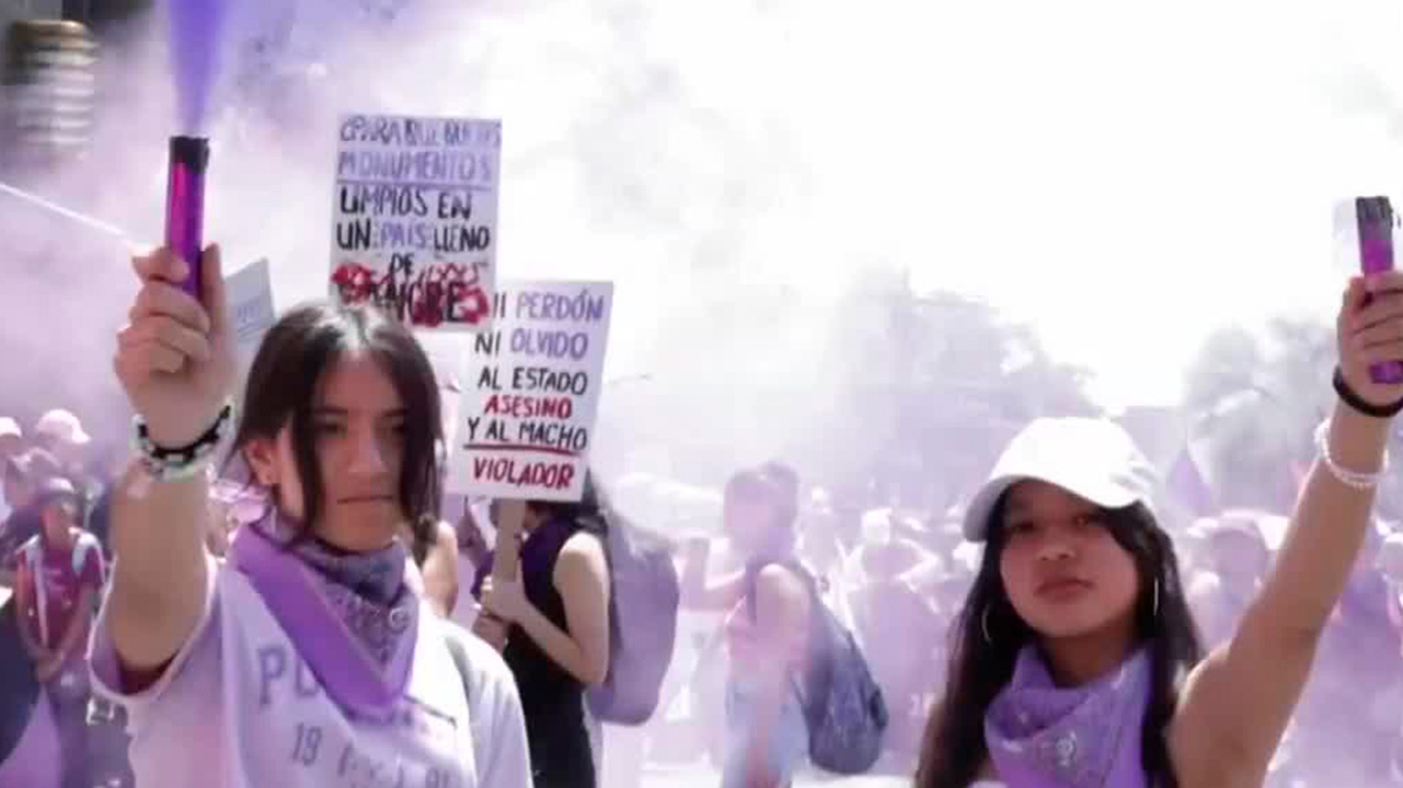 Así avanzan las marchas por el 8M en los diferentes estados de México