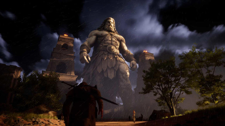 The Witcher vibes are strong in this biblical fantasy RPG