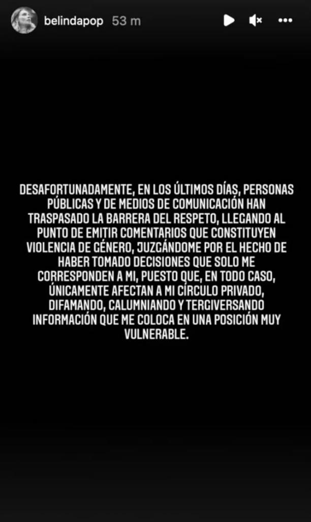 | Foto: Instagram @belindapop