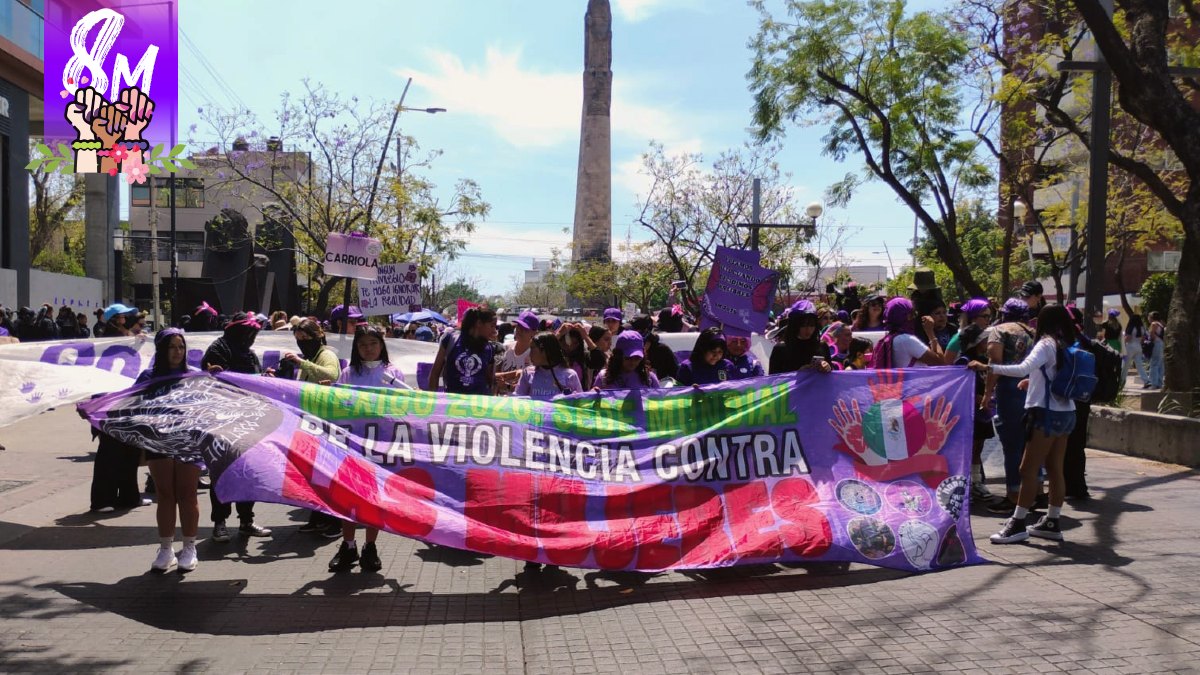 Marcha 8M Comienza en Guadalajara: Exigen Derechos para Mujeres - news news from Telediario México