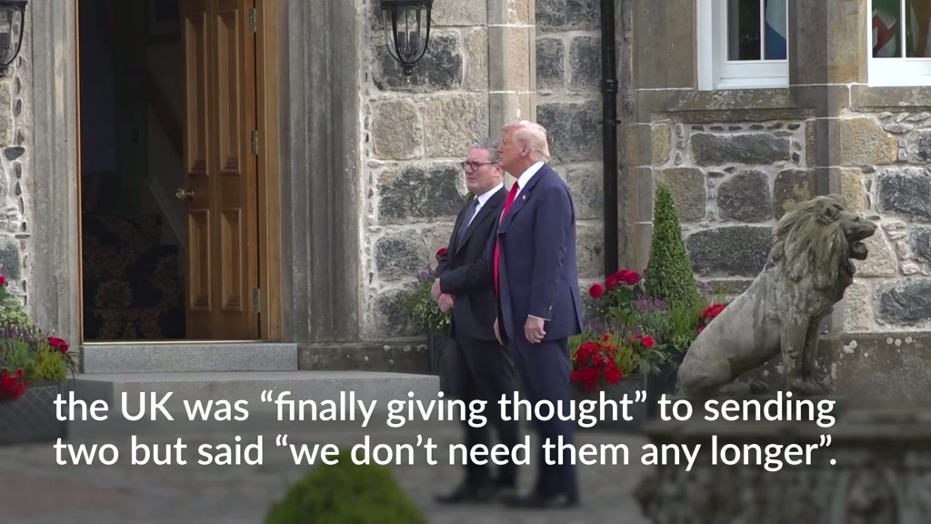 Keir Starmer speaks to Donald Trump after latest rebuke over Iran