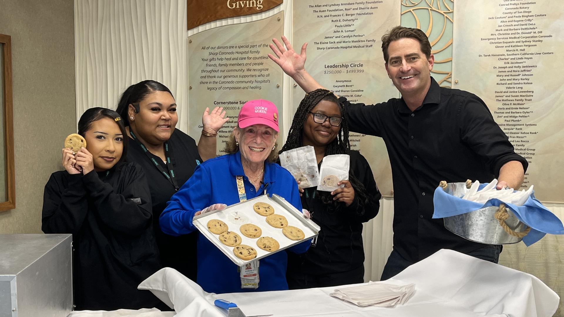 'Cookie Queen' spreads joy with fresh-baked sweets at Sharp Coronado ...
