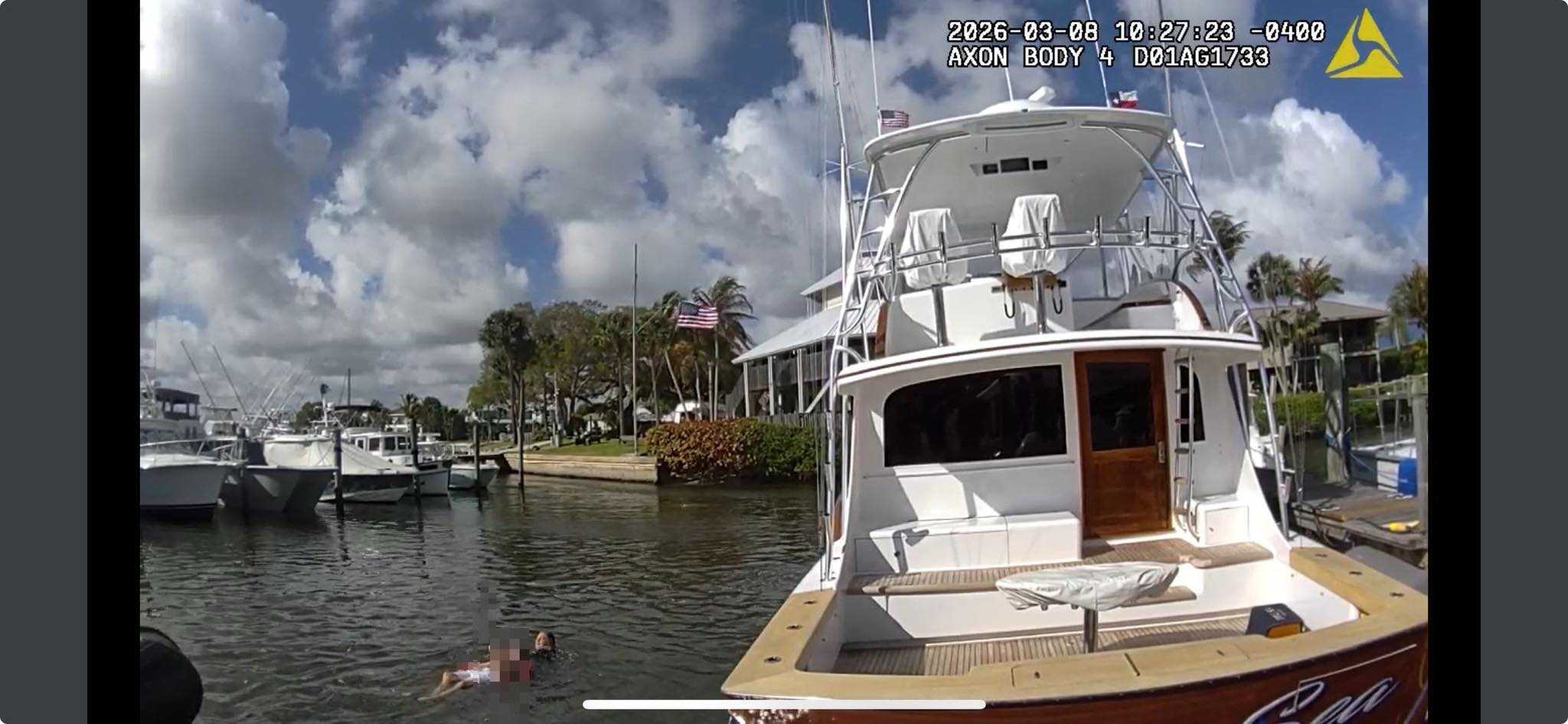 Man in wheelchair rescued from water in Martin County