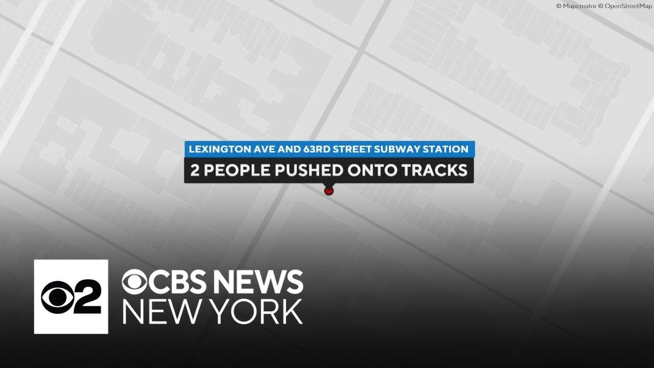 2 men shoved onto Manhattan subway tracks in what appears to be random ...