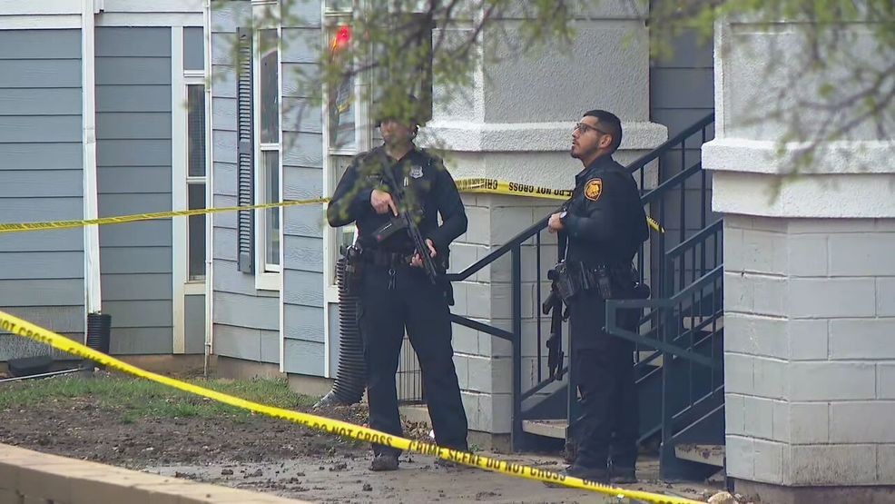 Victim killed in apartment complex shooting identified, suspect remains ...