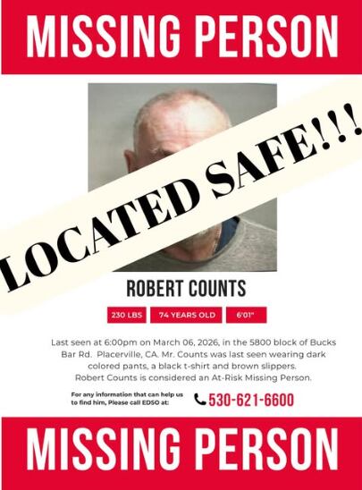 At-risk missing person 'located safe,' law enforcement said
