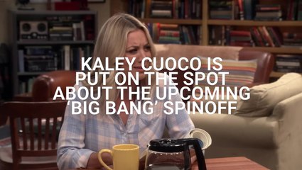 If Kaley Cuoco isn't reprising Penny in 'The Big Bang Theory's' new ...