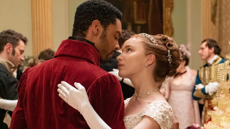 Daphne and Simon in Bridgerton season 1