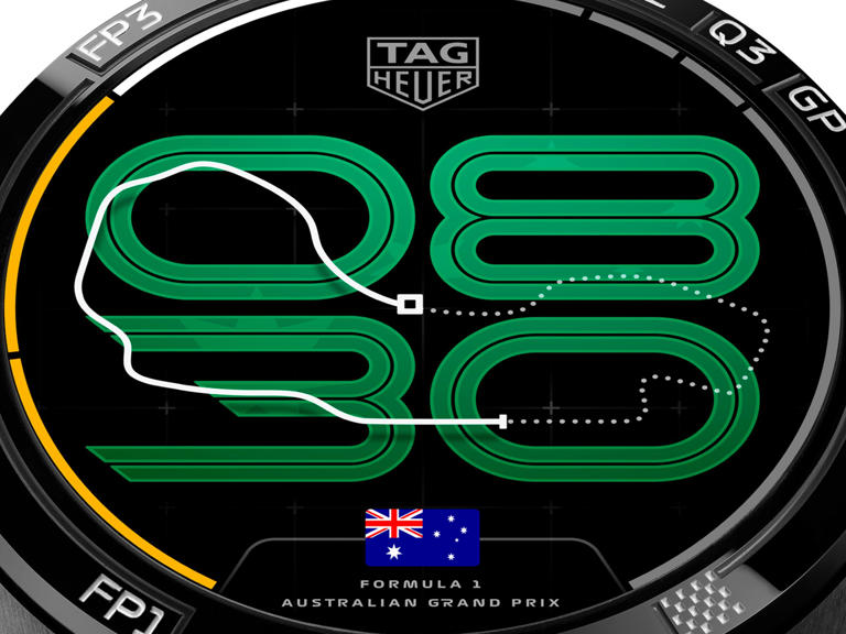 Tag Heuer’s new F1 smartwatch changes for every race
