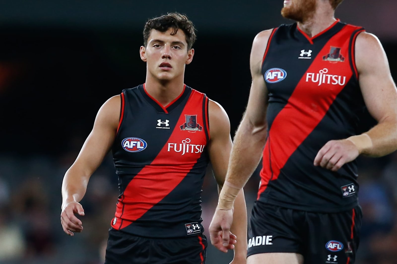 The Hawthorn-themed Secret Santa gift Merrett received