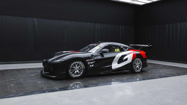Toyota built a Supra powered by the Lexus LC500's V8, but there's one ...