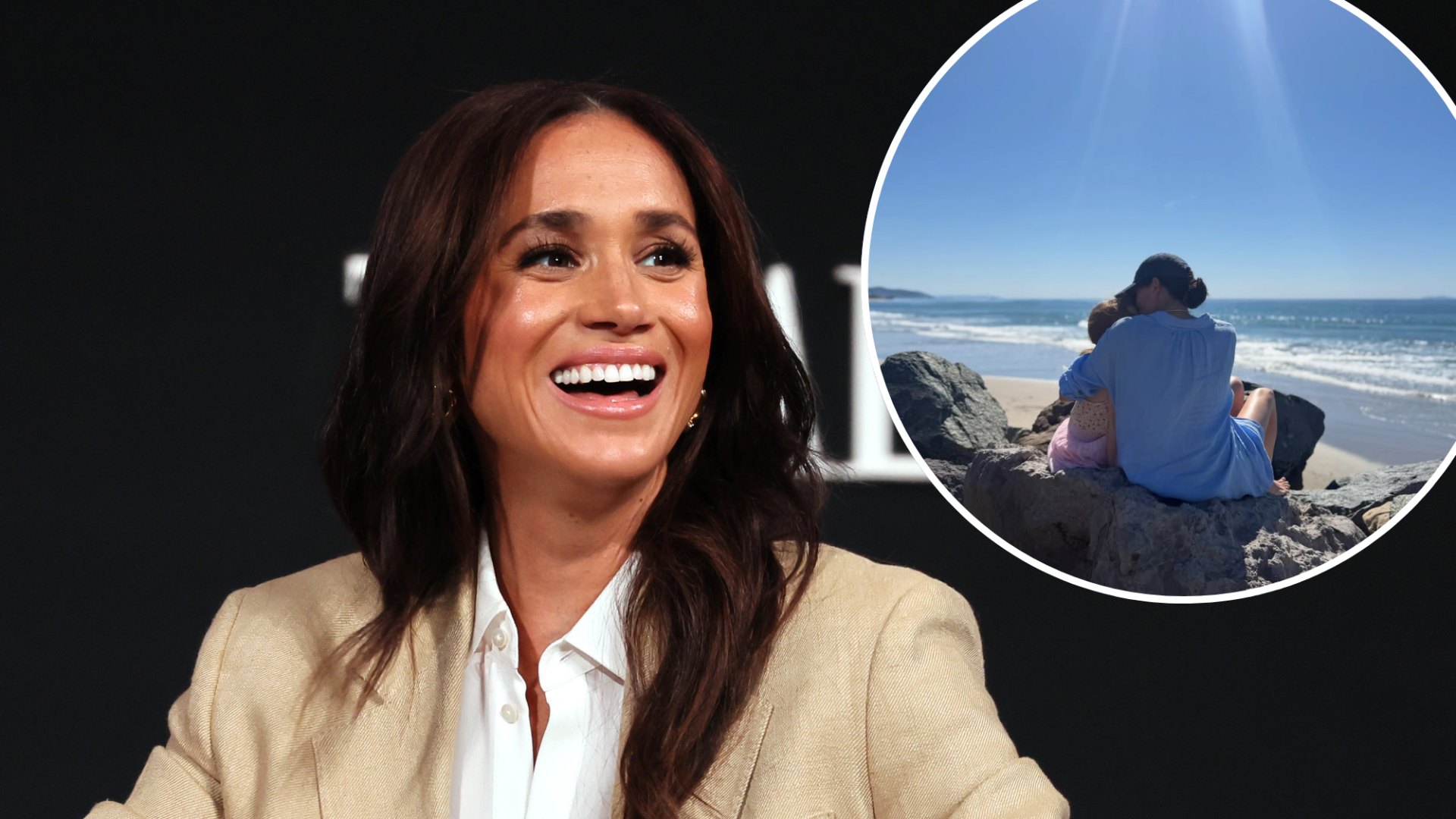 Meghan Markle kisses daughter Lilibet, 4, in rare pic taken by Prince Harry