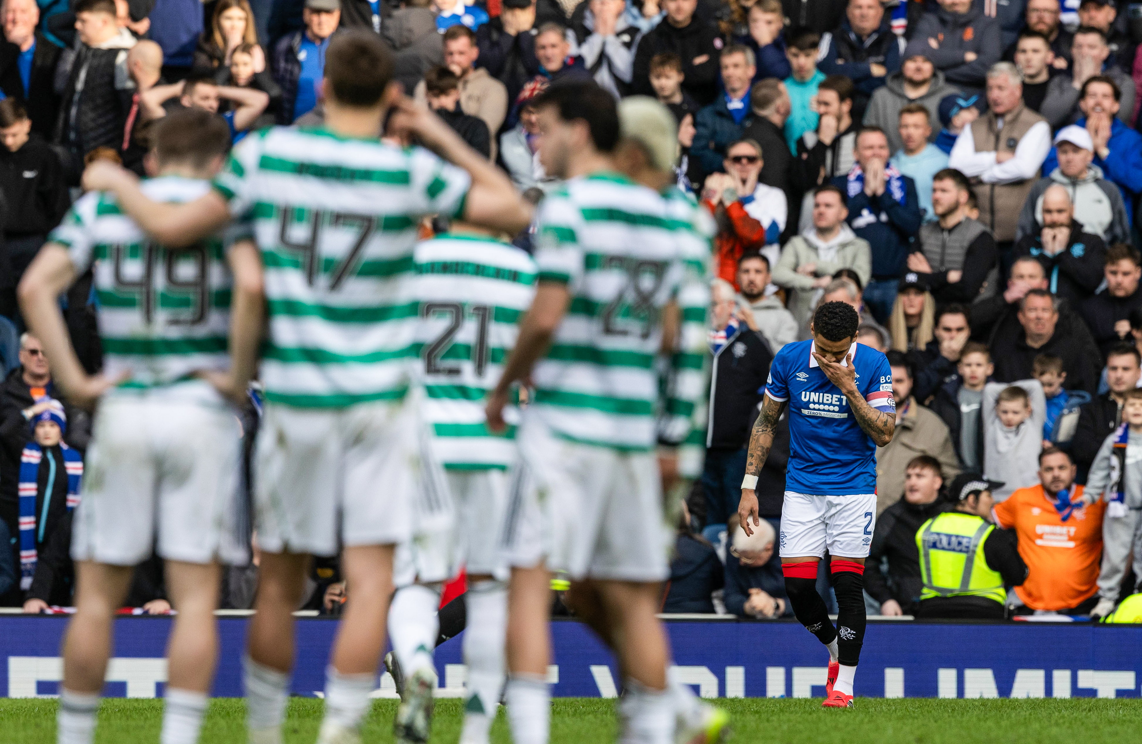 I watched Celtic beat Rangers on penalties and noted crowd consequence ...