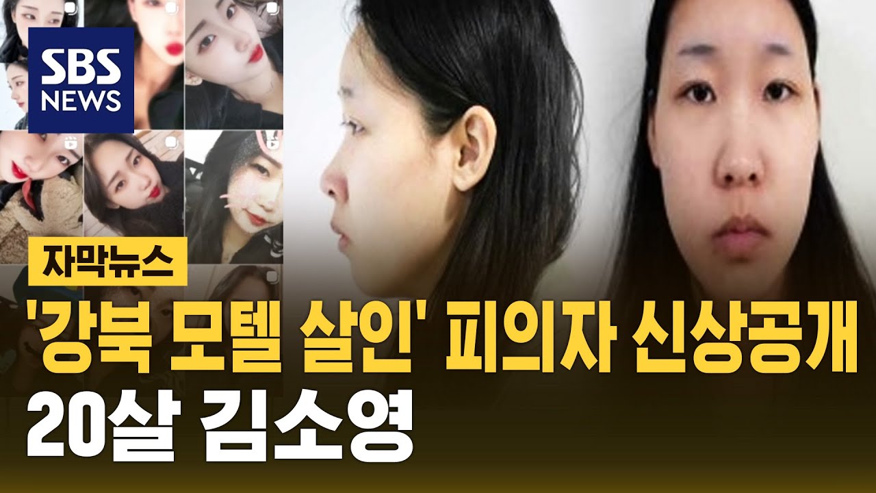 '강북 모텔 살인' 피의자 신상 공개…