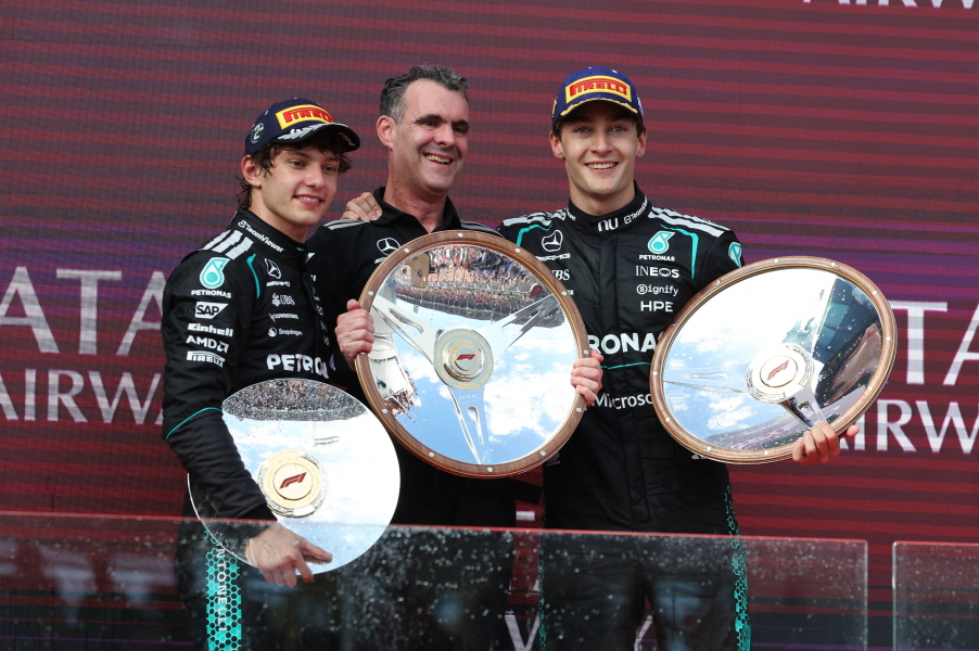 메르세데스 AMG 페트로나스팀, F1 호주 그랑프리 원투 피니시