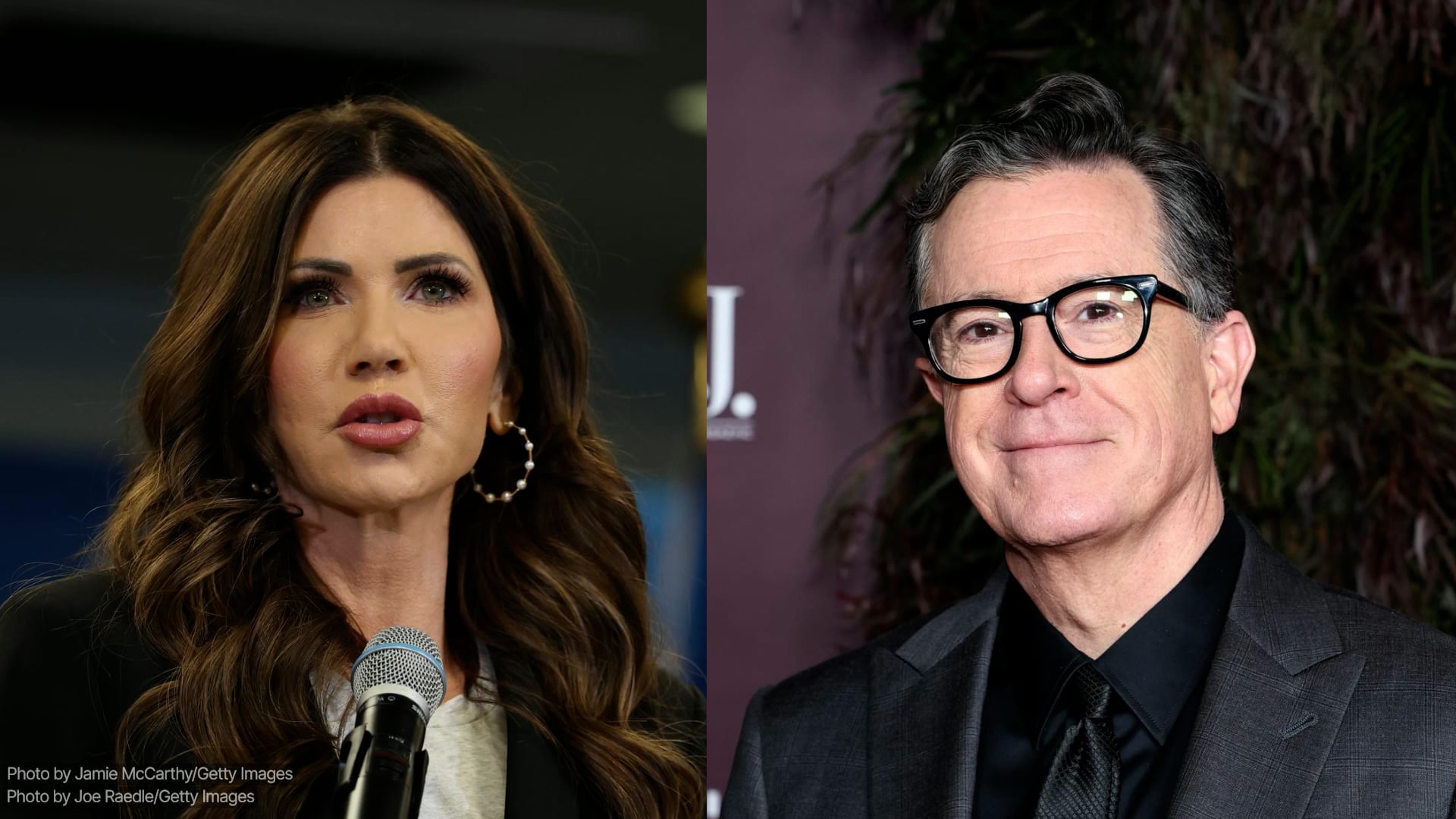 Licenciement de Kristi Noem : Kimmel et Colbert s’en réjouissent