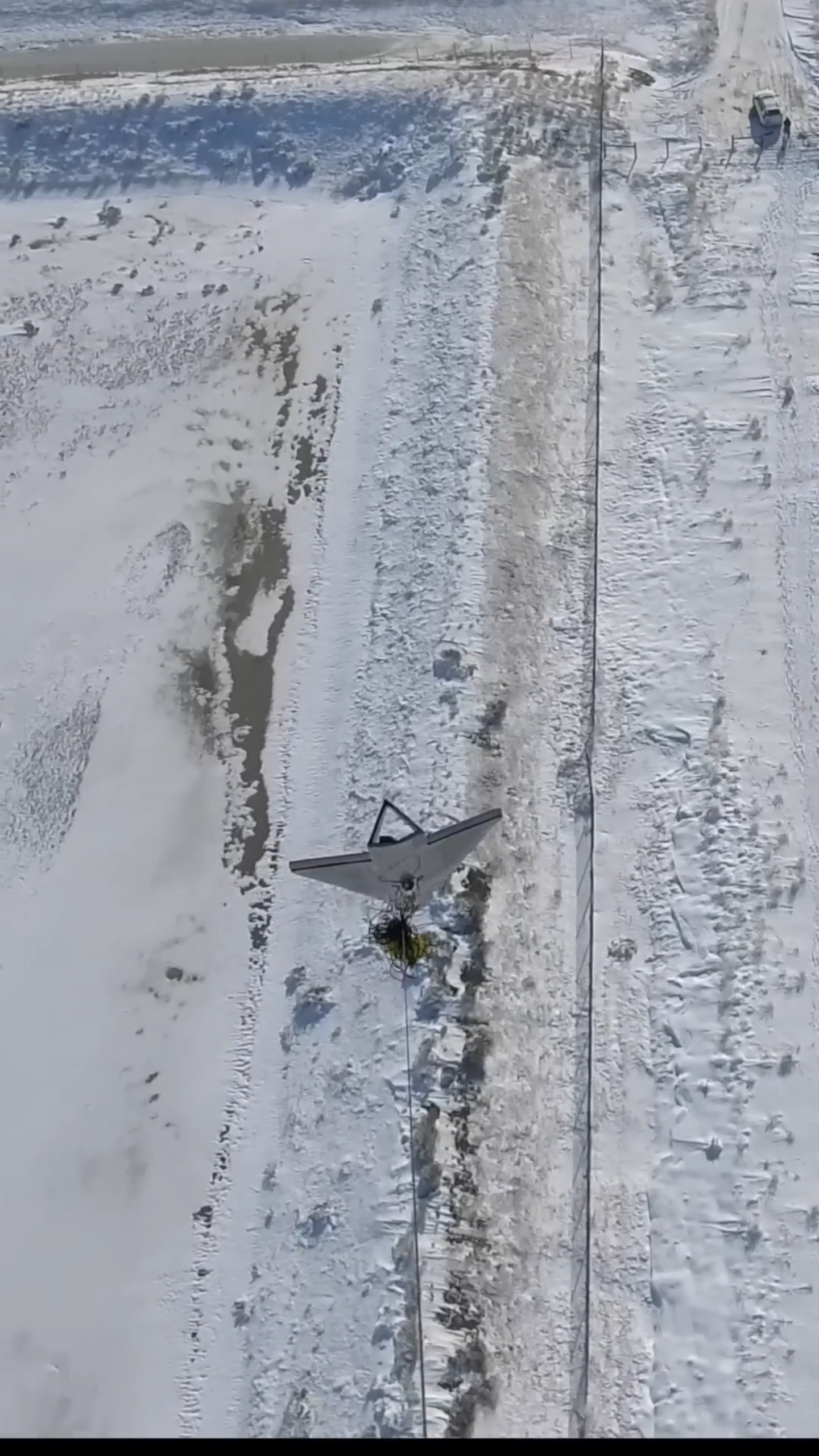 RC shuttle glider flight test