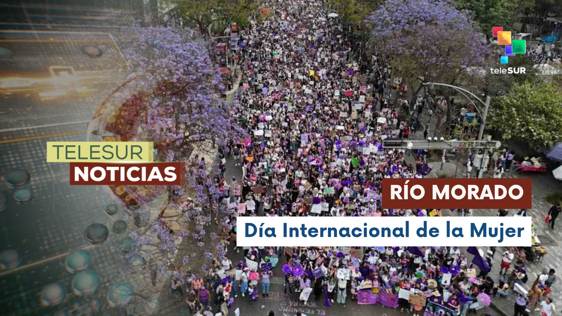 Miles de mujeres toman las calles de México este 8M para exigir justicia