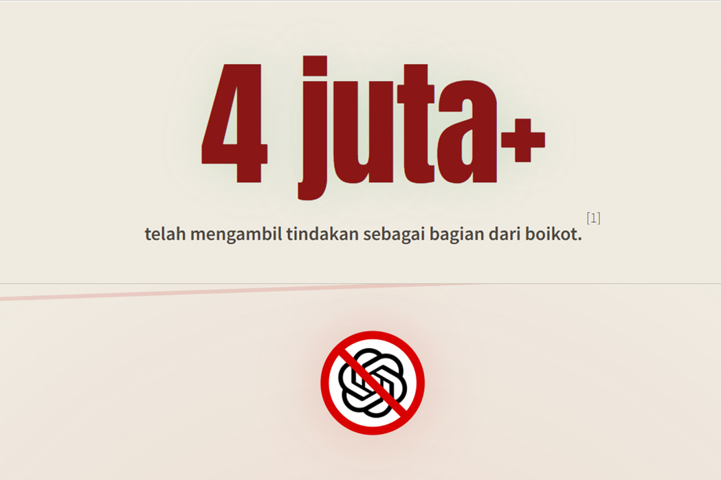 4 Juta Orang Boykot ChatGPT, OpenAI Rugi Rp 238 Triliun