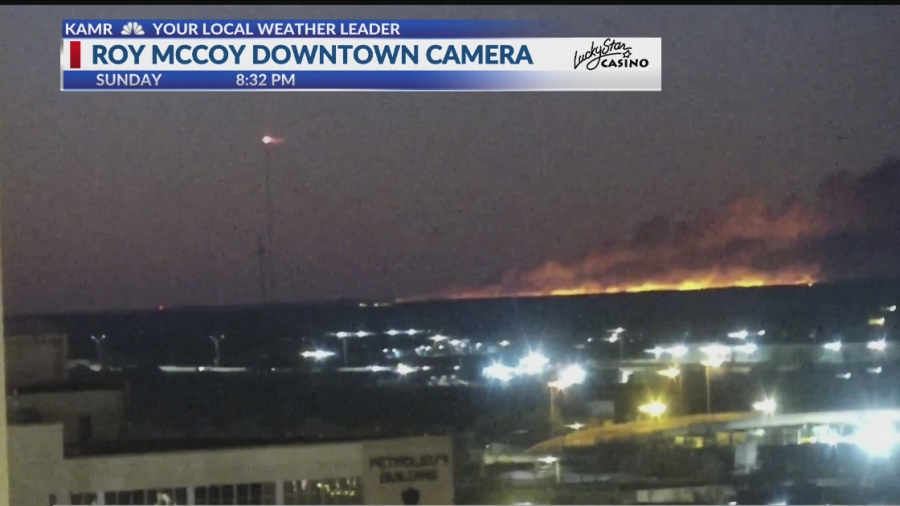 'Maroon' fire in Oldham, Hartley counties 500 acres; 40% contained