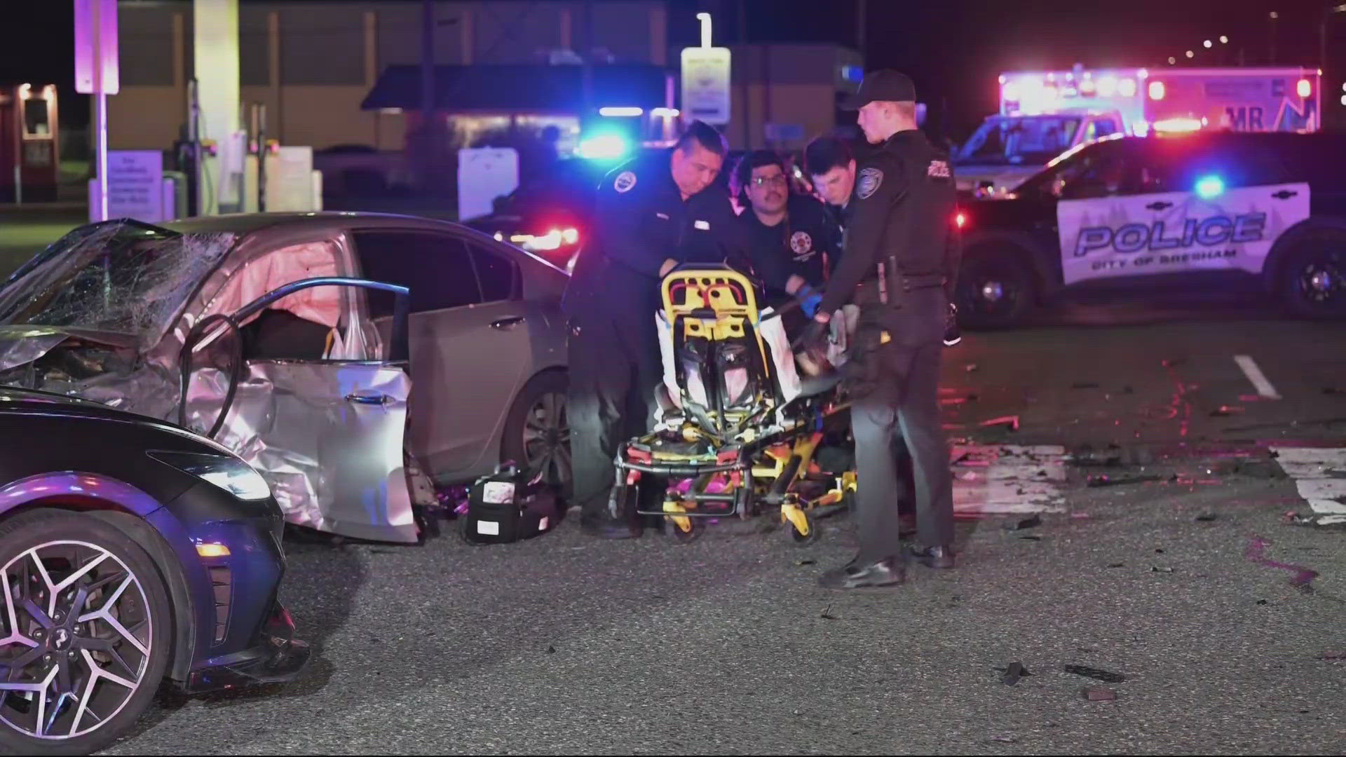 Driver with BAC 3 times legal limit booked after 3-car crash in Gresham