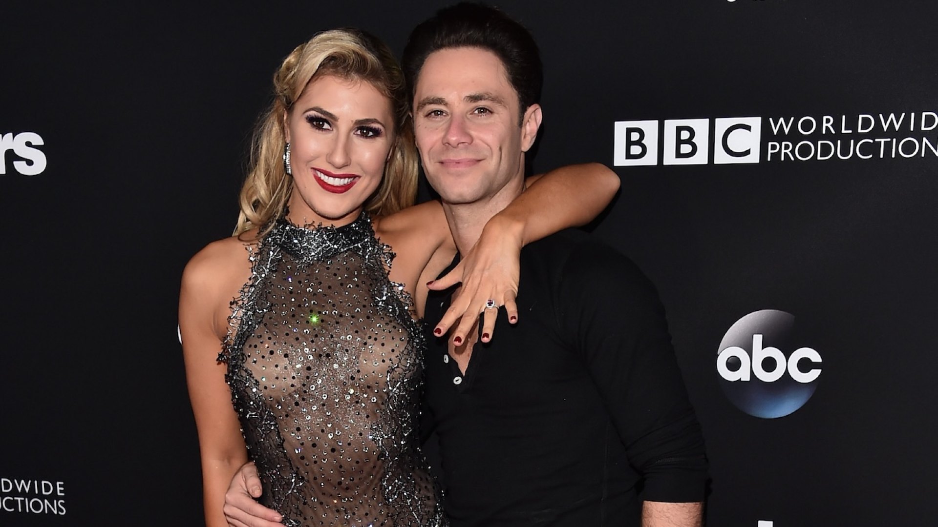 DWTS' Emma Slater and ex Sasha Farber joke about their marriage