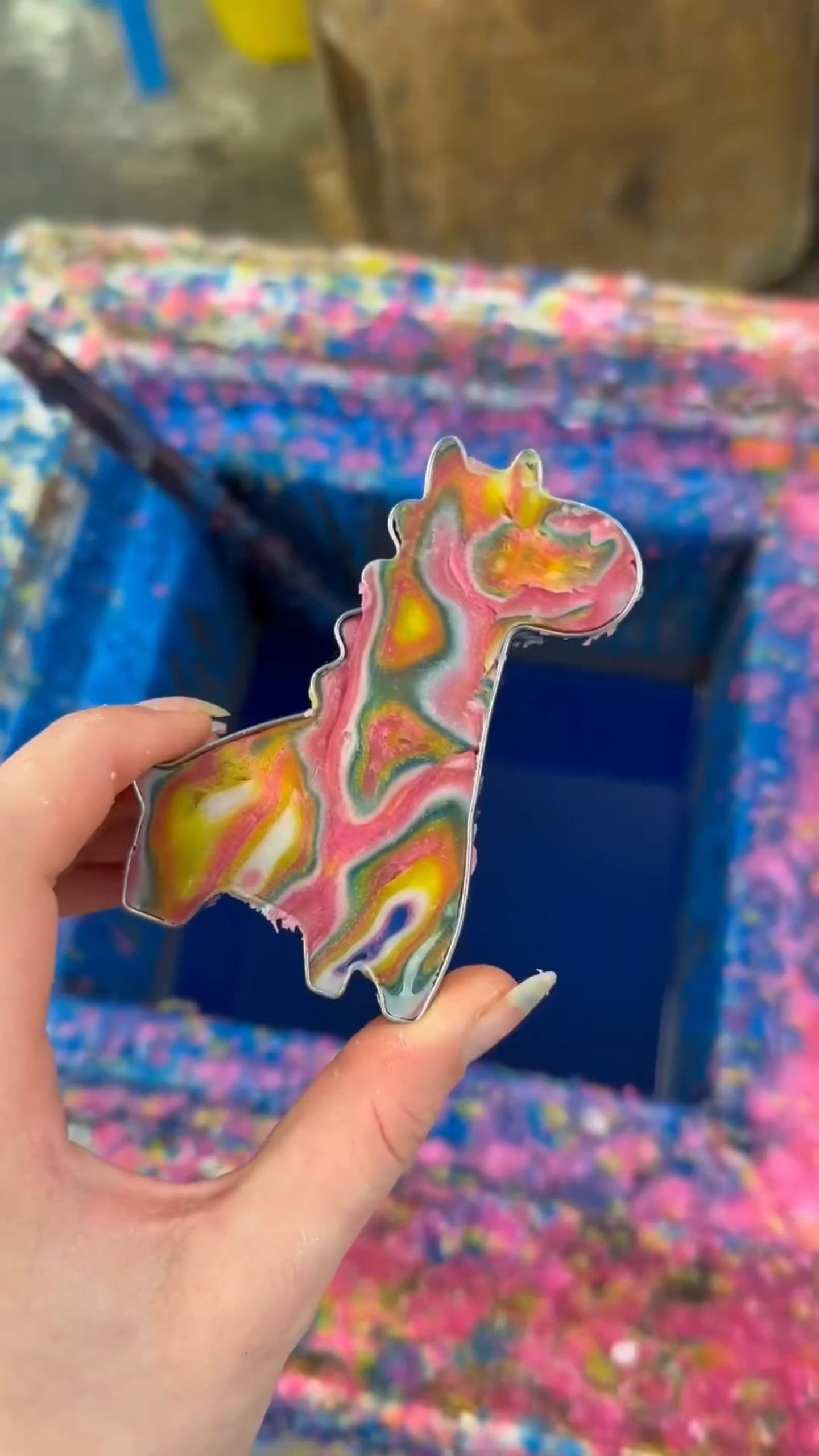 Giraffe wax creation the candle design everyone is watching