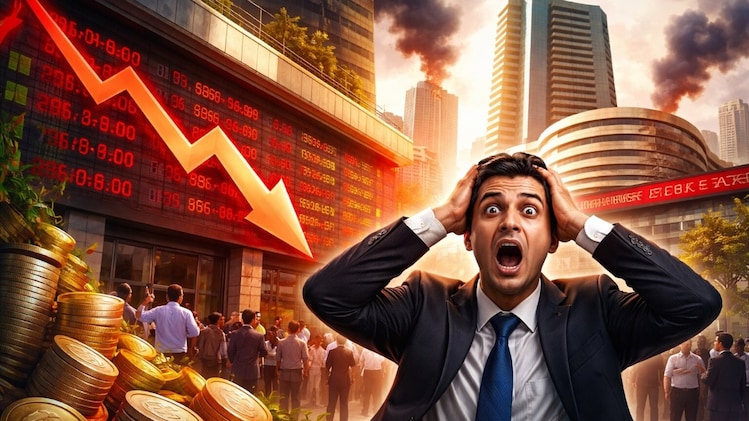 (Major Decline in the Stock Market) सोमवार को भारी गिरावट: सेंसेक्स और निफ्टी में 3% की भारी गिरावट; निवेशकों  को 10 मिनट में 13.8 लाख करोड़ रुपये का नुकसान हुआ।