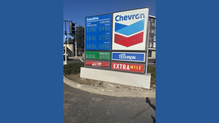 Gas prices jump more than 50 cents in California in a week, AAA says